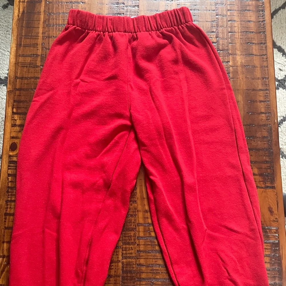 Red Colsie Sweatpants Size Small